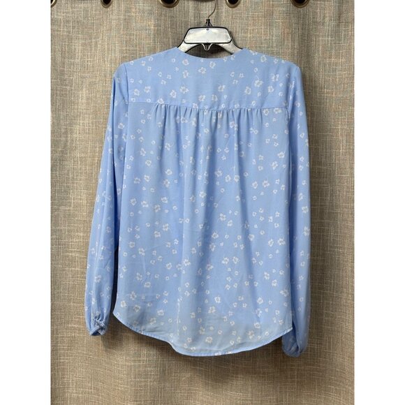 INC International Concepts Women's Printed Surplice Top, Bridget Ditsy, Sz. S - Picture 11 of 12